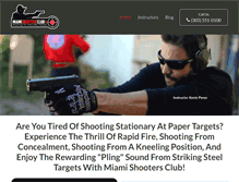 Tablet Screenshot of miamishootersclub.com